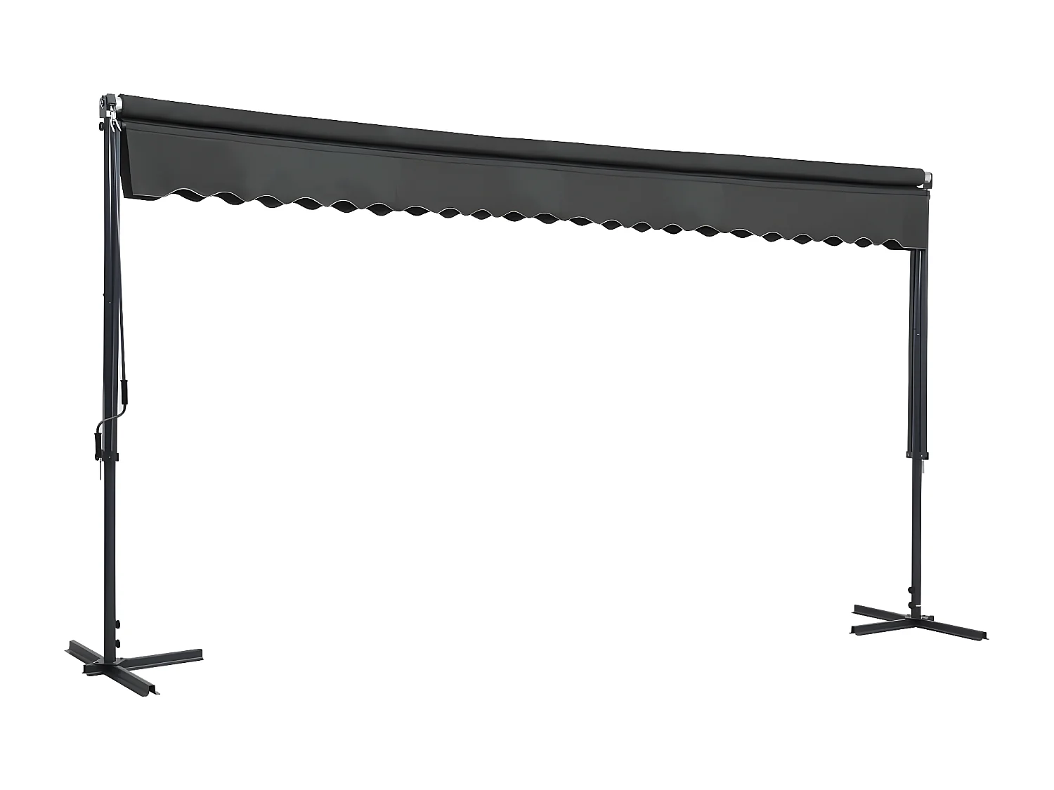 Toldo de pé 500x300 cm antracite