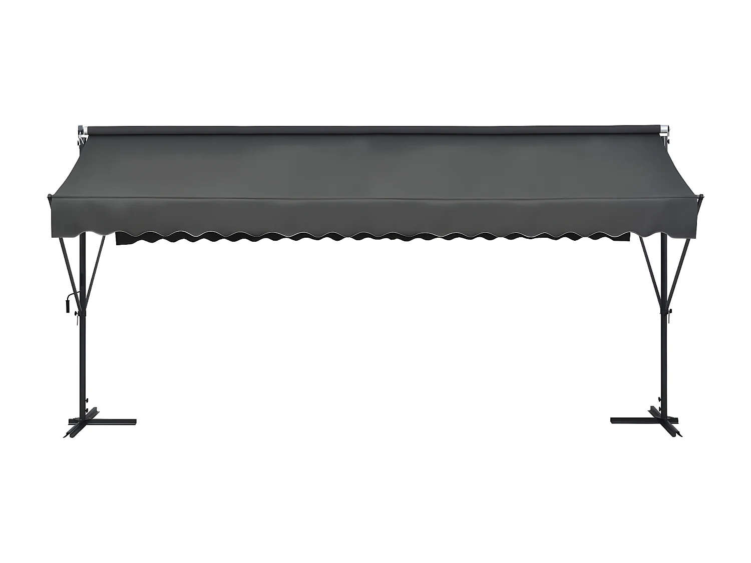 Toldo de pé 500x300 cm antracite