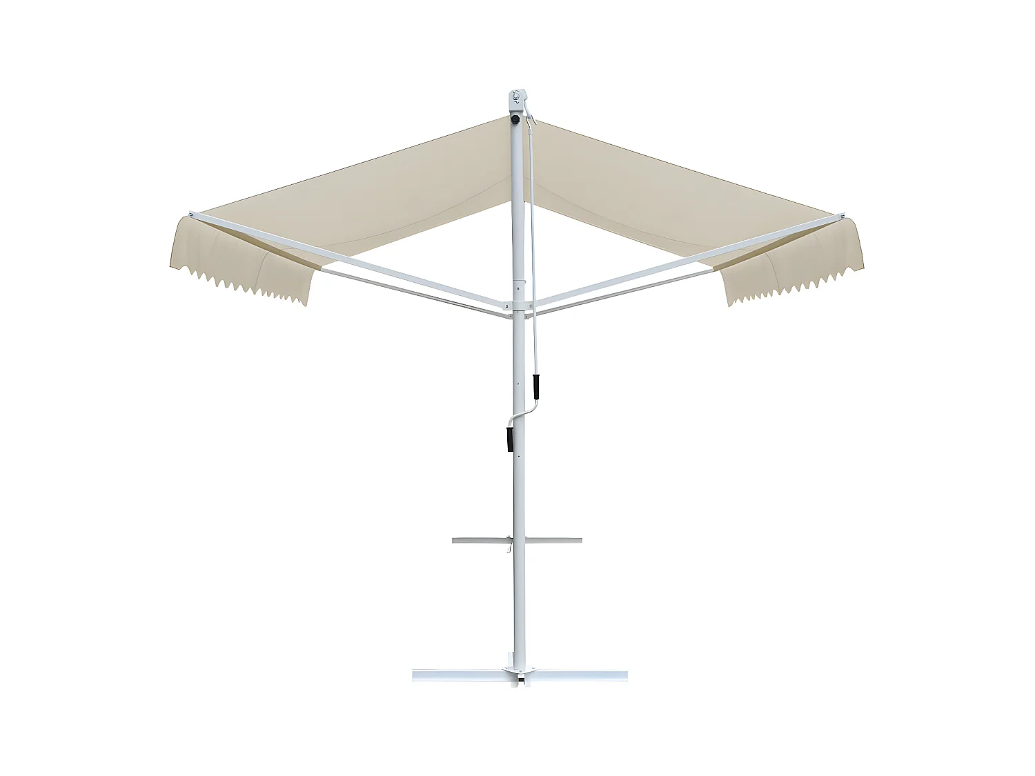 Toldo de pé 3x3 m creme