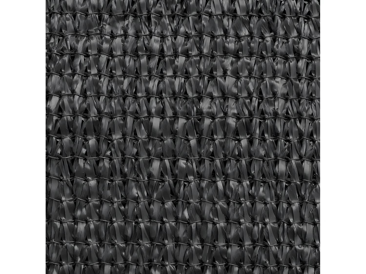 Voile d'ombrage en PEHD triangulaire 3,6 x 3,6 x 3,6 m Anthracite