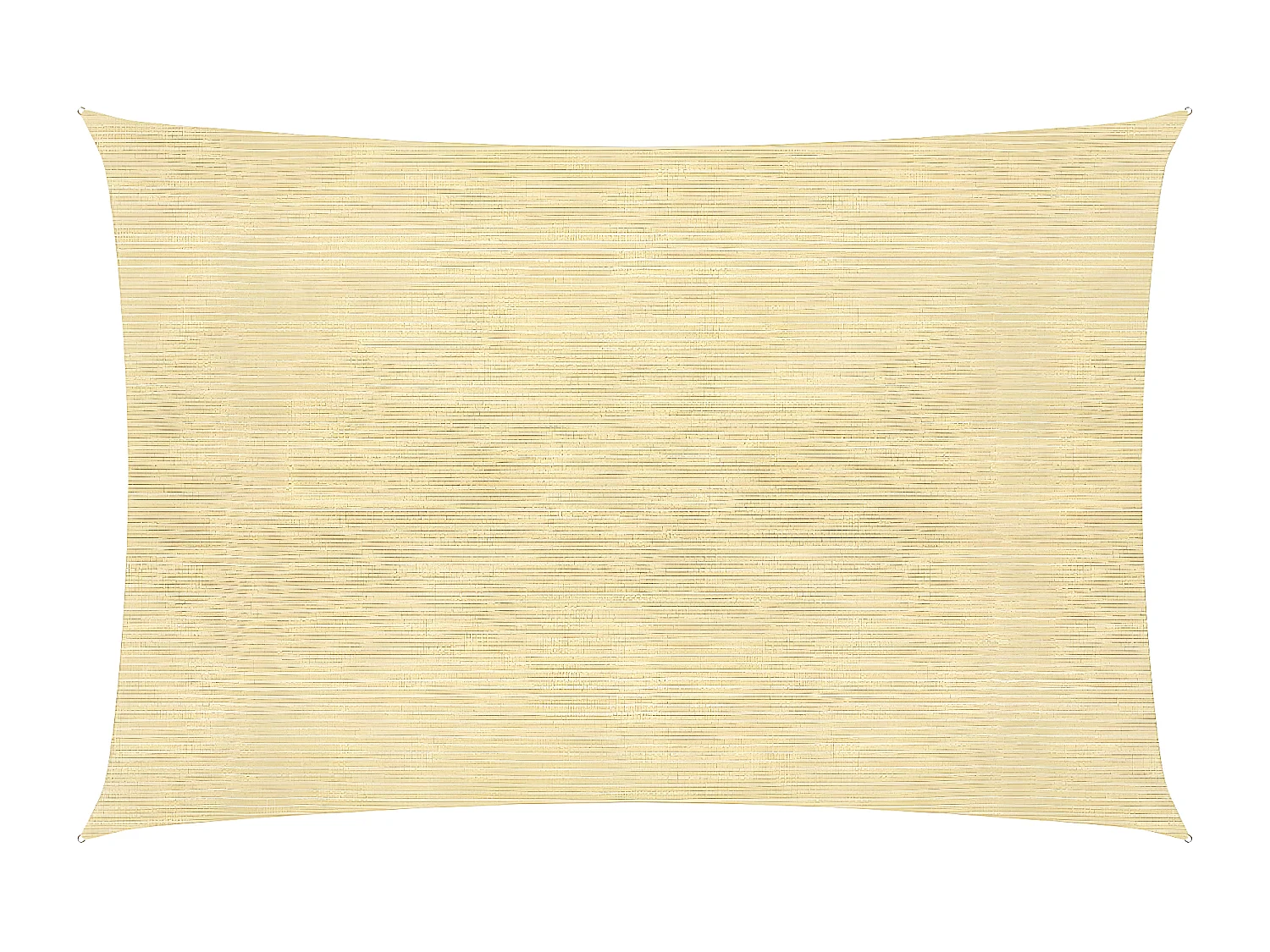 Guarda-Sol HDPE retangular 4x6 m bege