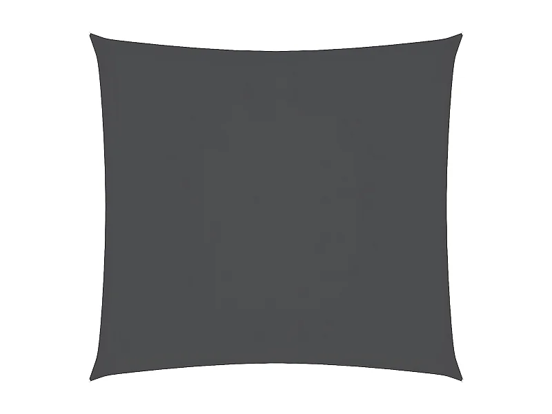 Guarda-sol tecido Oxford quadrangular 3,6x3,6 m antracite