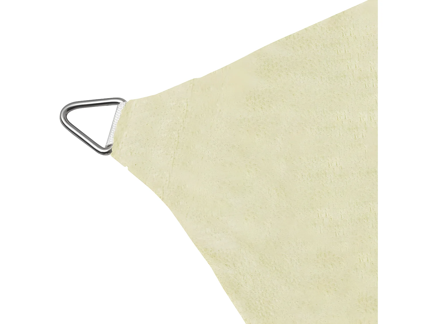 Guarda-Sol HDPE retangular 4x6 m creme