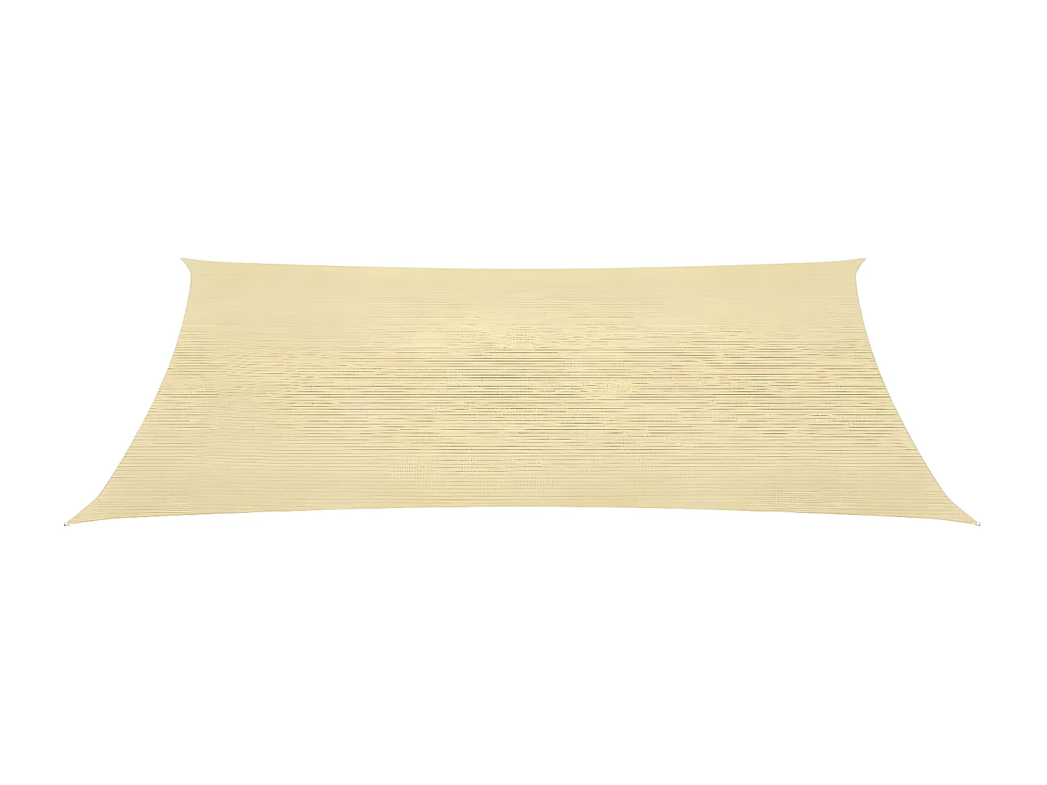 Guarda-Sol HDPE retangular 2 x 4 m bege