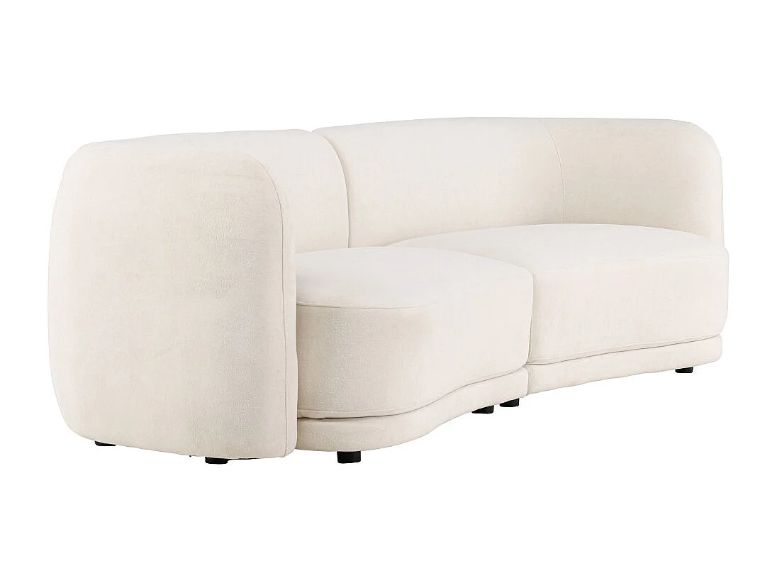 Canapé Design 3 Places "Cielo" 268cm Blanc