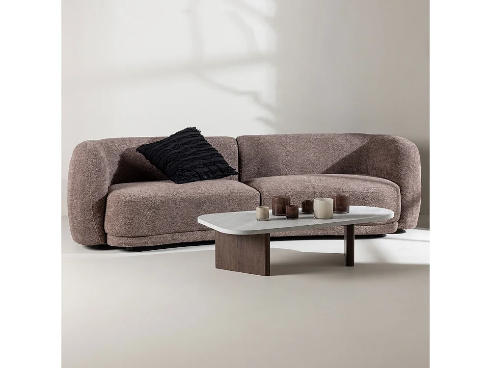 Cielo bank 3-zits bruin.