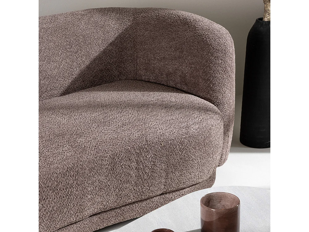 Cielo bank 3-zits bruin.