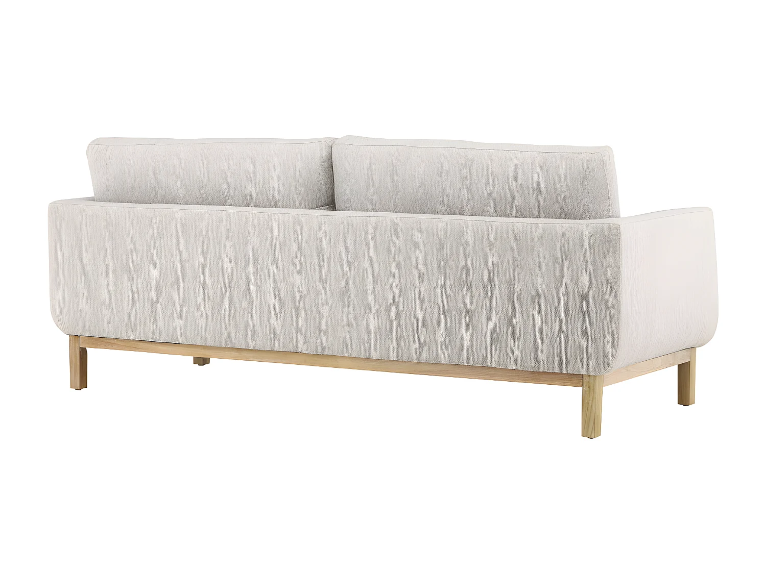 Canapé 3 Places en Tissu "Olympos" 214cm Beige