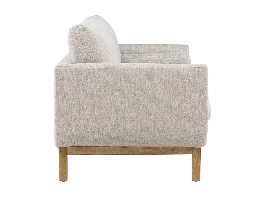 Canapé 3 places en tissu beige OLYMPOS