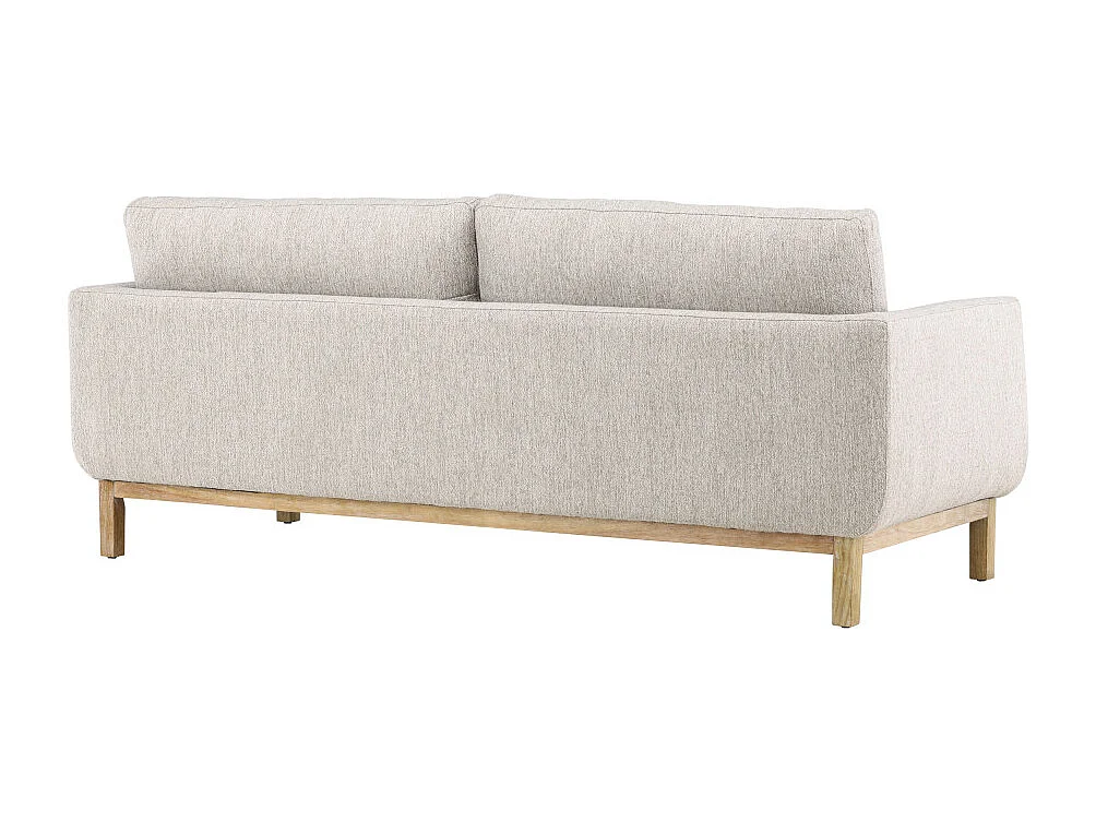 Canapé 3 places en tissu beige OLYMPOS