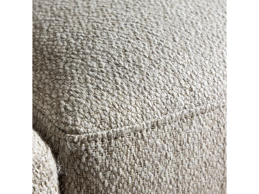 Canapé 3 places en tissu beige OLYMPOS