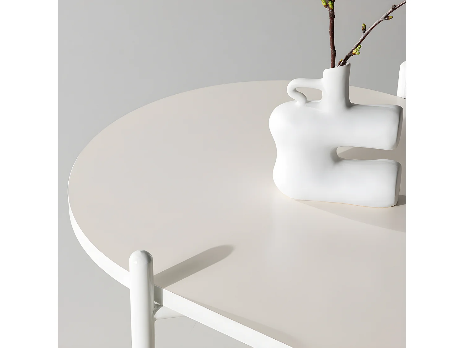 Table Basse Design "Pueblo" 120cm Beige