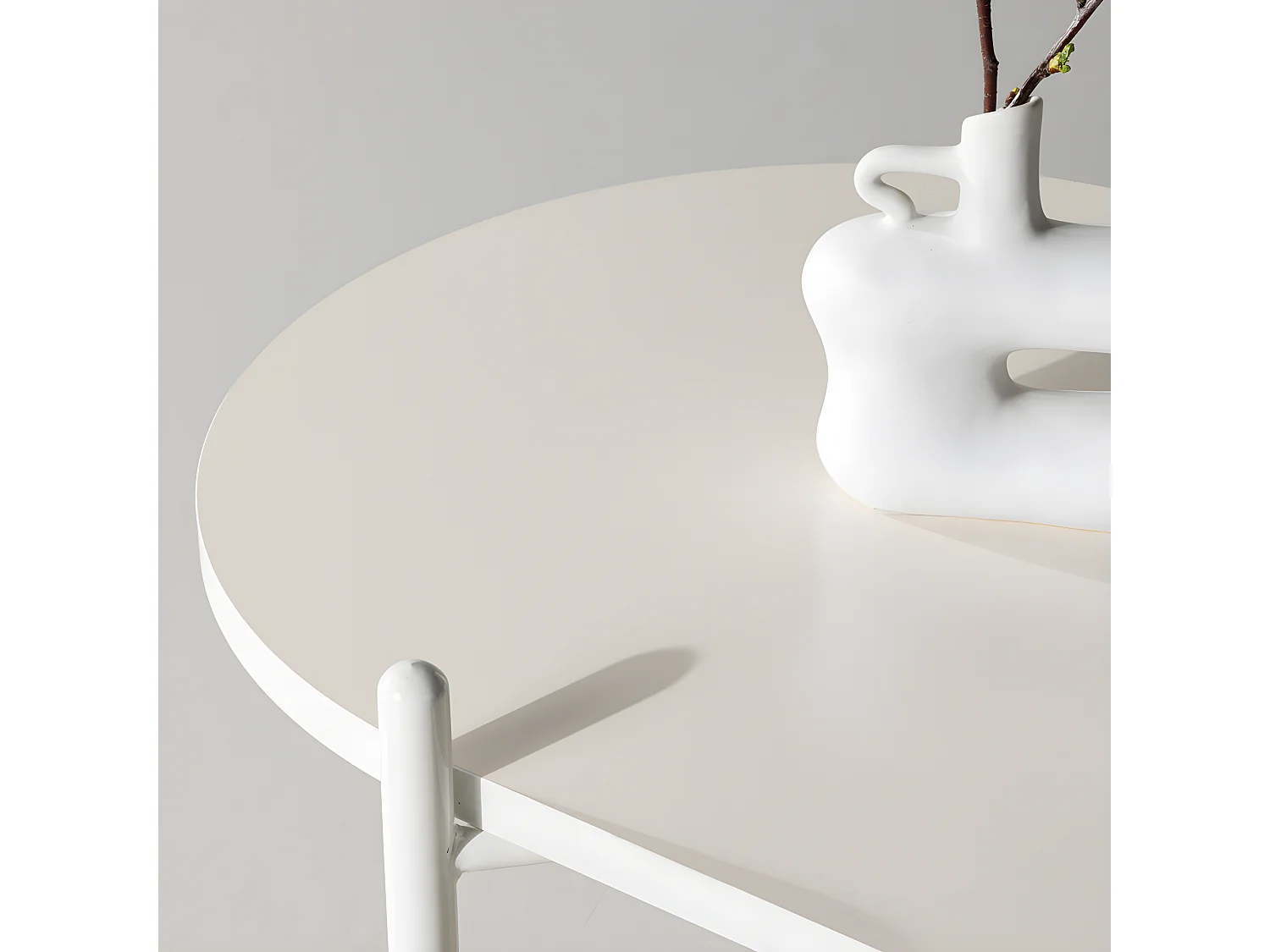 Table Basse Design "Pueblo" 120cm Beige