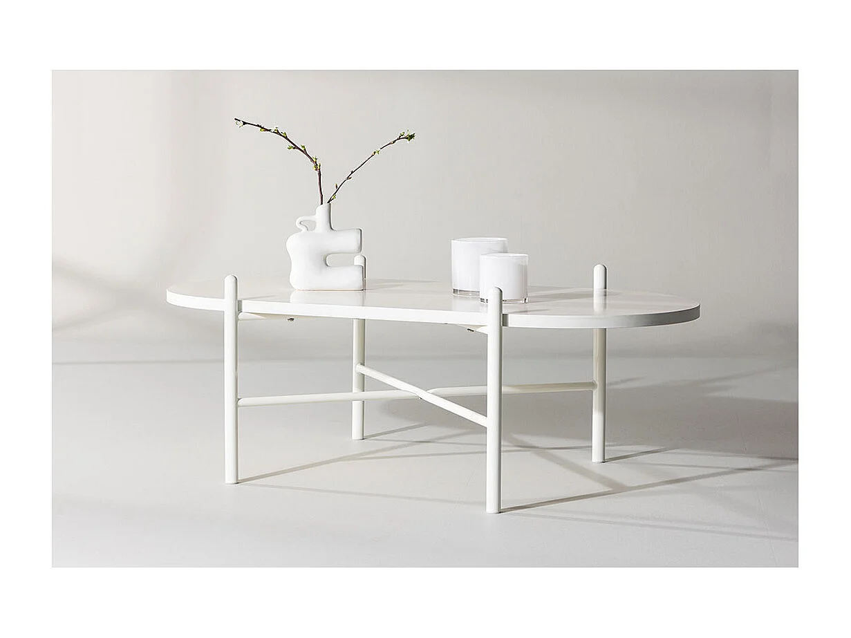 Pueblo Couchtisch beige.