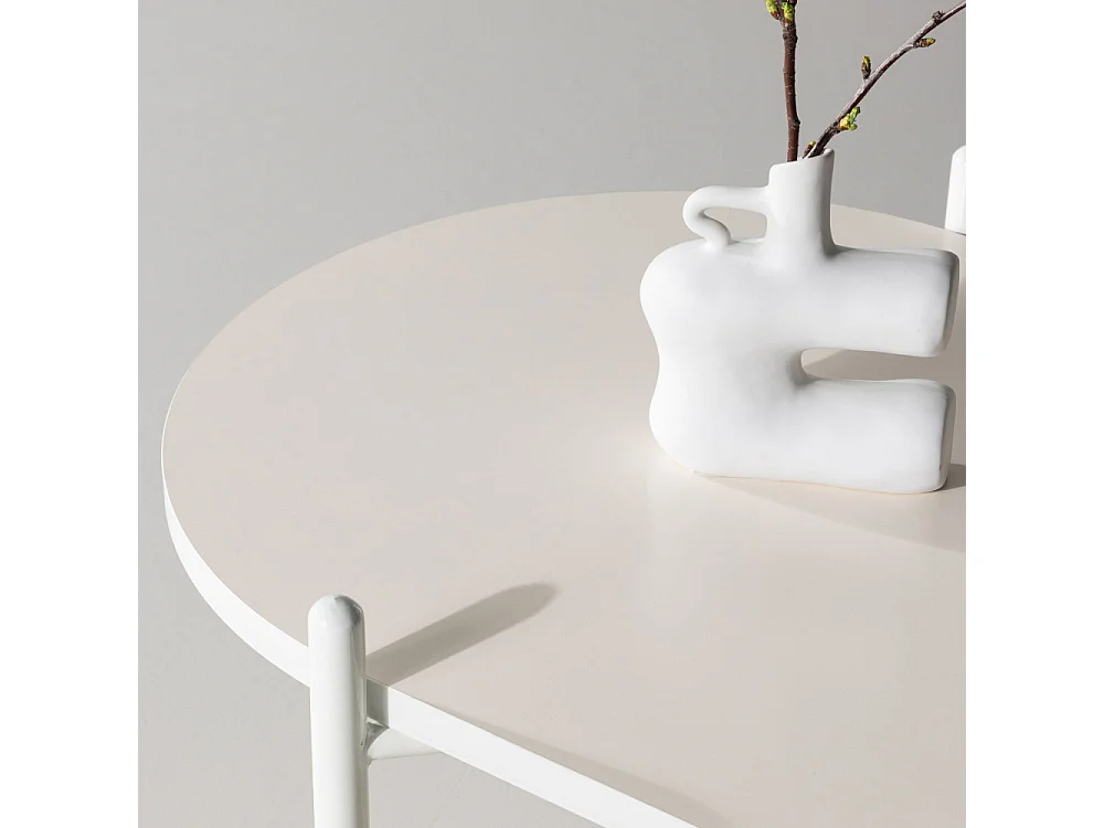 Pueblo Couchtisch beige.