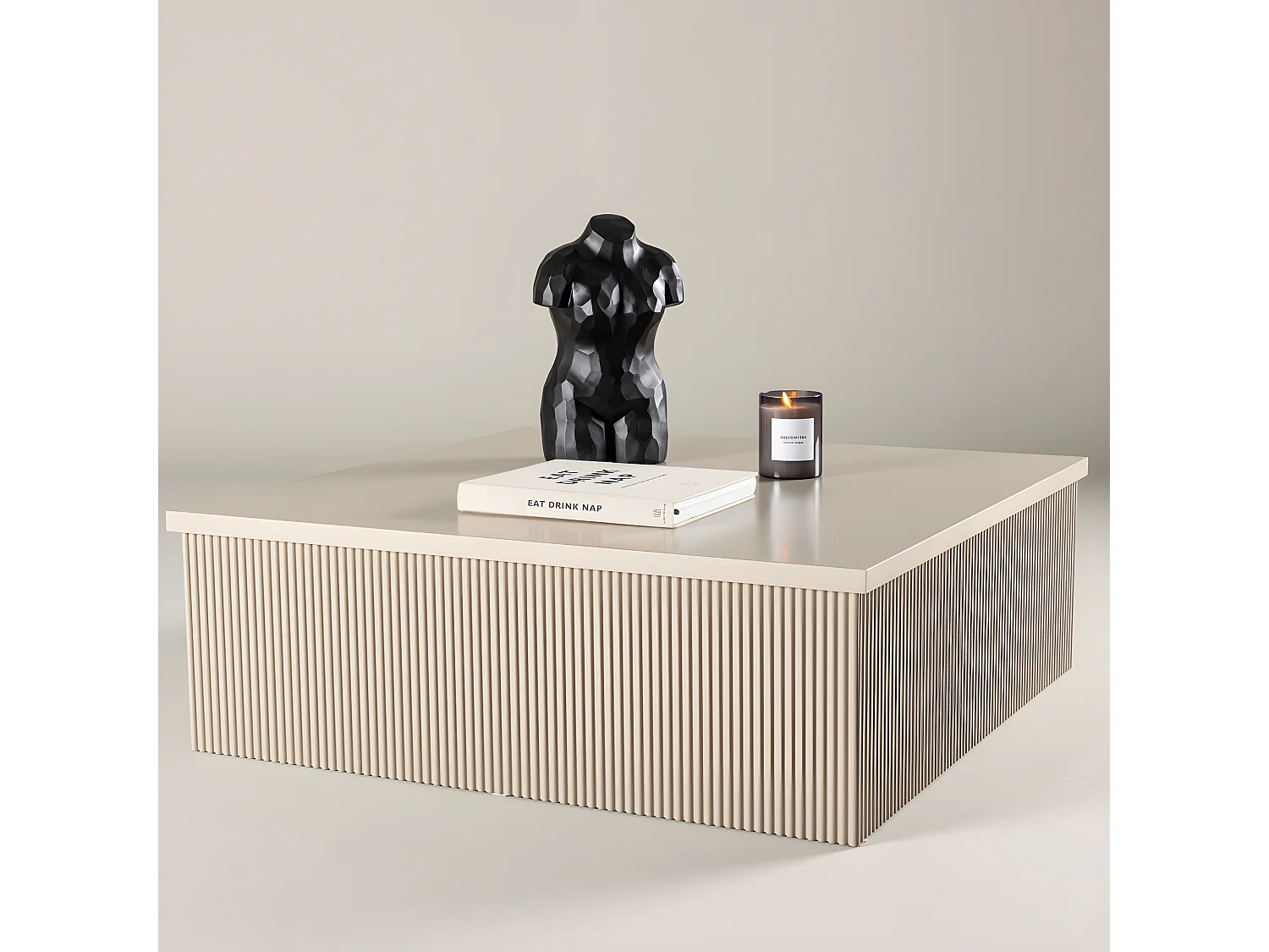 Lenox salontafel beige.