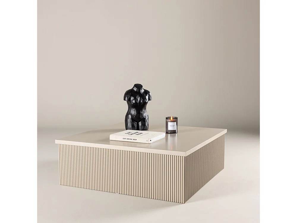 Lenox Couchtisch beige.
