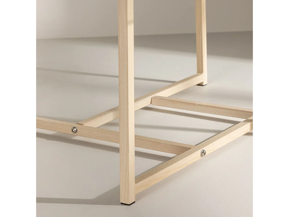 Table Basse Design "Hybrid" 80cm Transparent