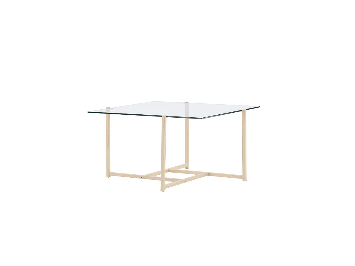 Hybrid salontafel glas.