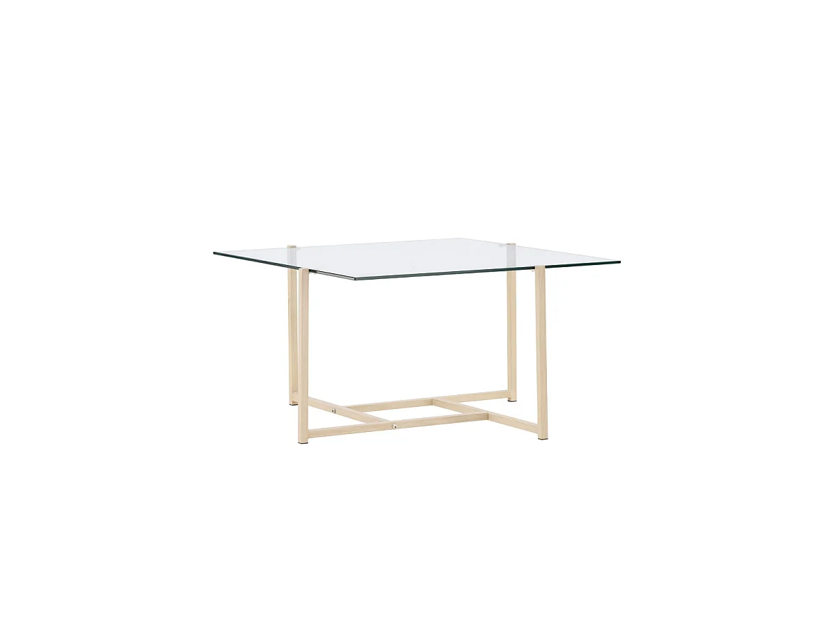 Hybrid salontafel glas.