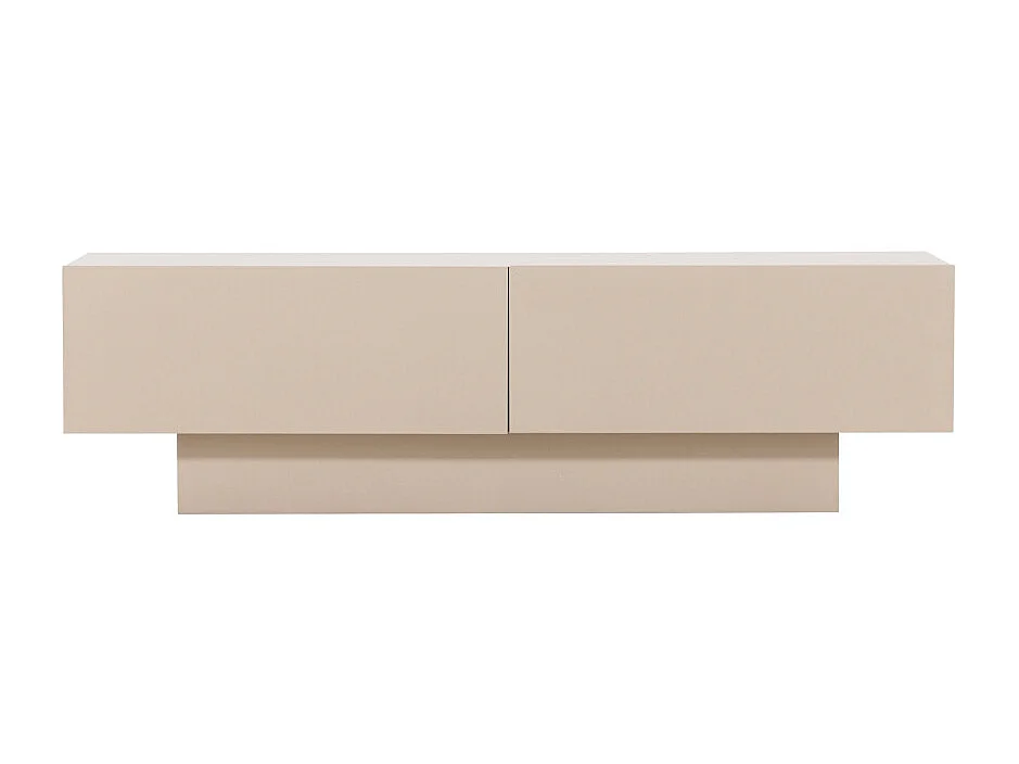 Meuble TV 2 Portes "Cuenca" 160cm Beige