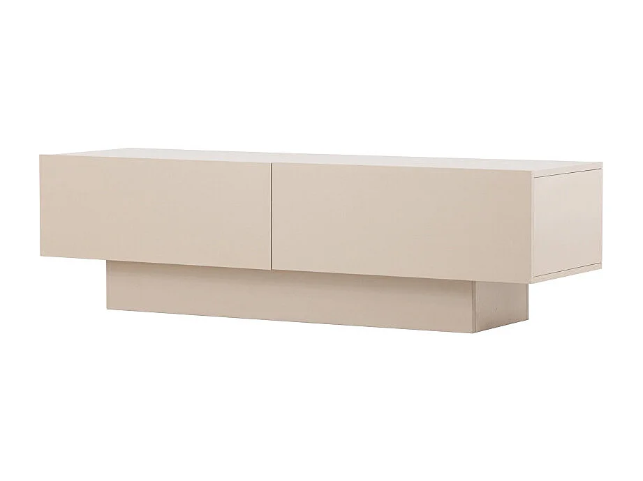 Meuble TV 2 Portes "Cuenca" 160cm Beige