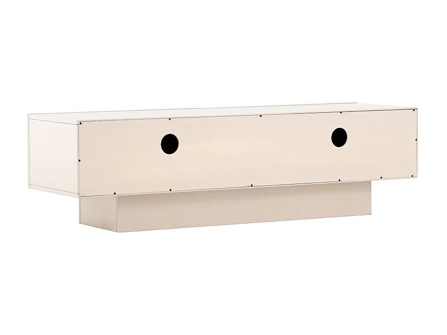 Meuble TV 2 Portes "Cuenca" 160cm Beige