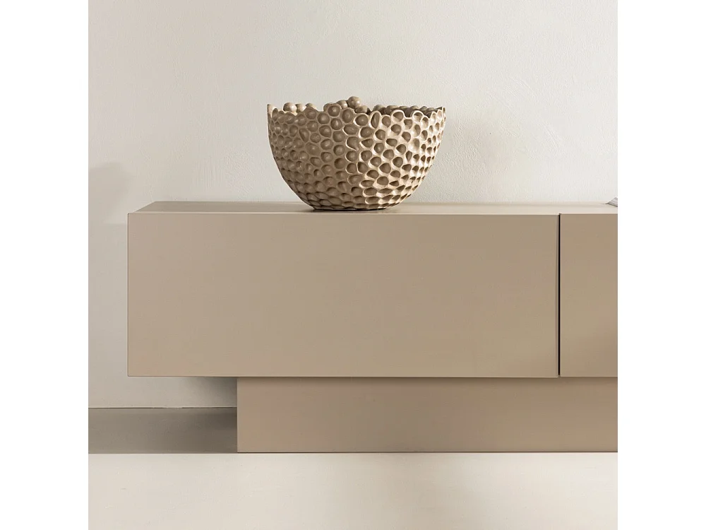 Meuble TV 2 Portes "Cuenca" 160cm Beige