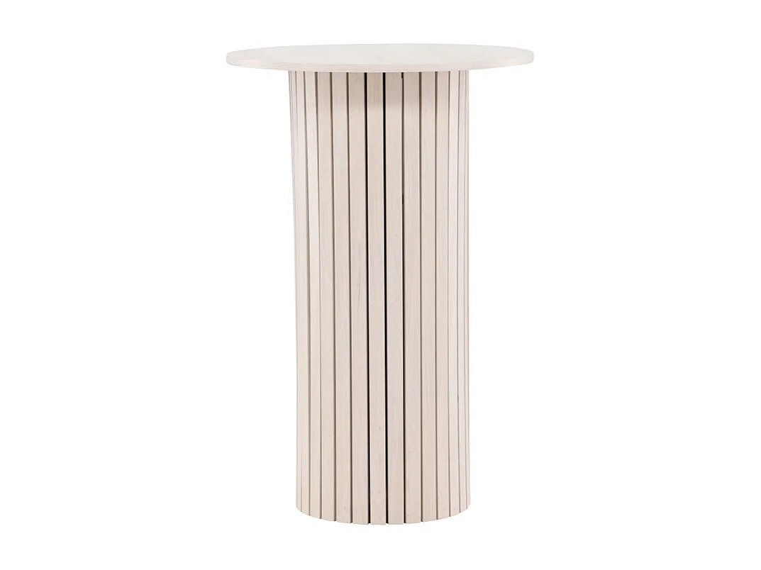 Härön Bartisch Ø70 cm whitewash.