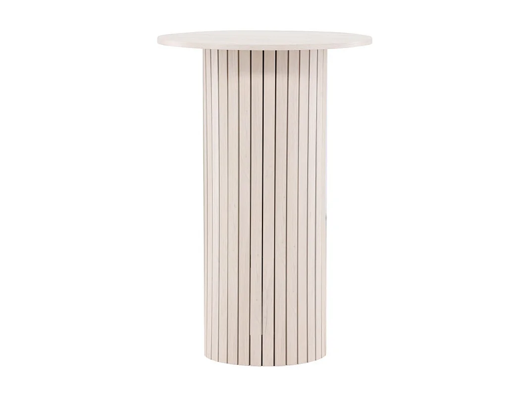 Härön Bartisch Ø70 cm whitewash.