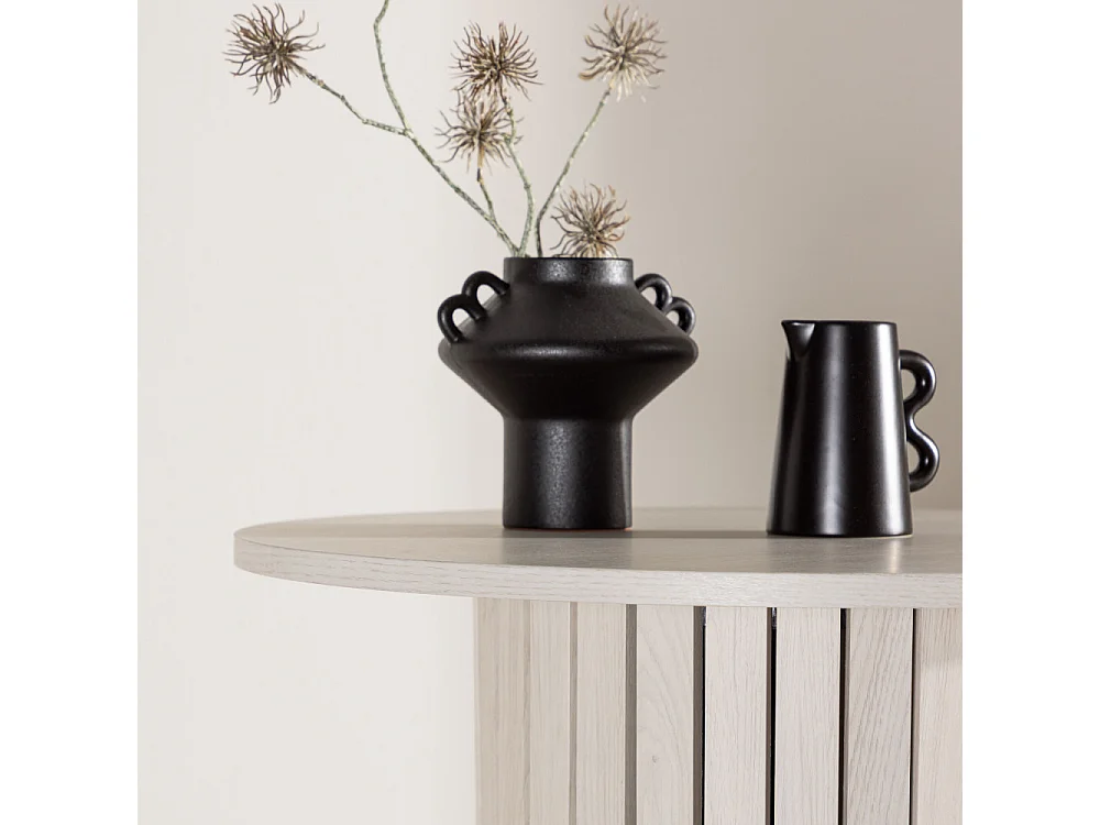 Härön Bartisch Ø70 cm whitewash.