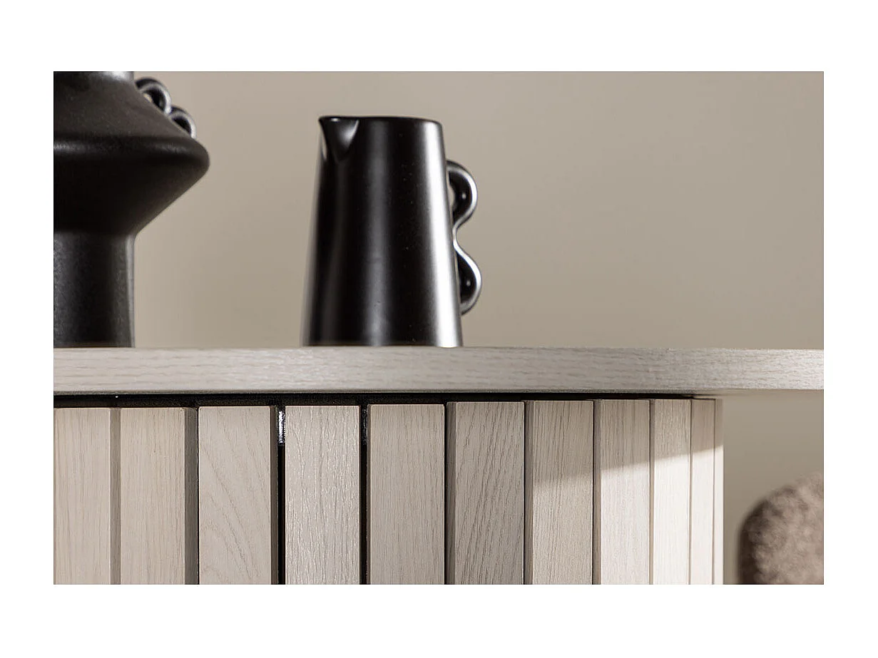 Table de Bar "Haron" 70cm Blanc