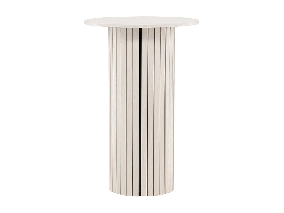 Table de Bar "Haron" 70cm Blanc