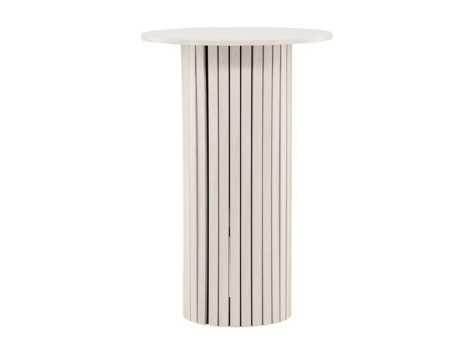 Table de Bar "Haron" 70cm Blanc