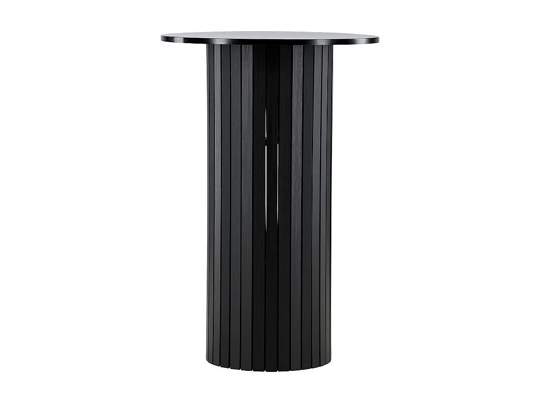Table de Bar Design "Haron" 105cm Noir