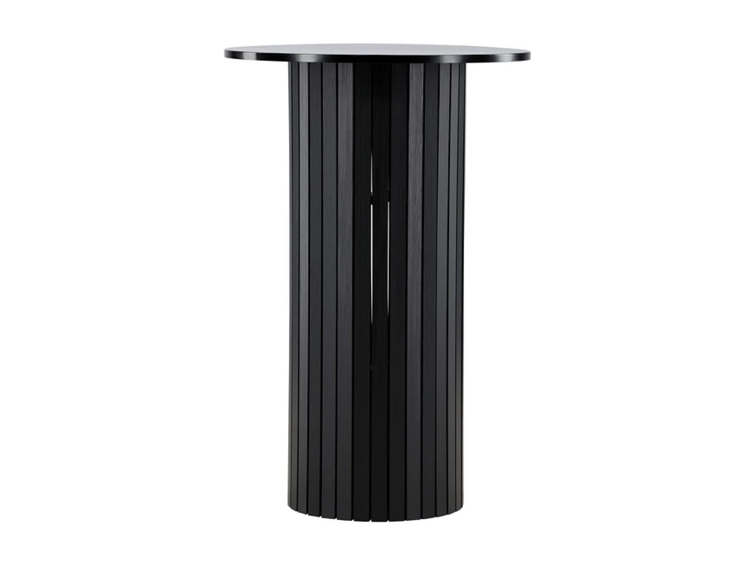 Table de Bar Design "Haron" 105cm Noir