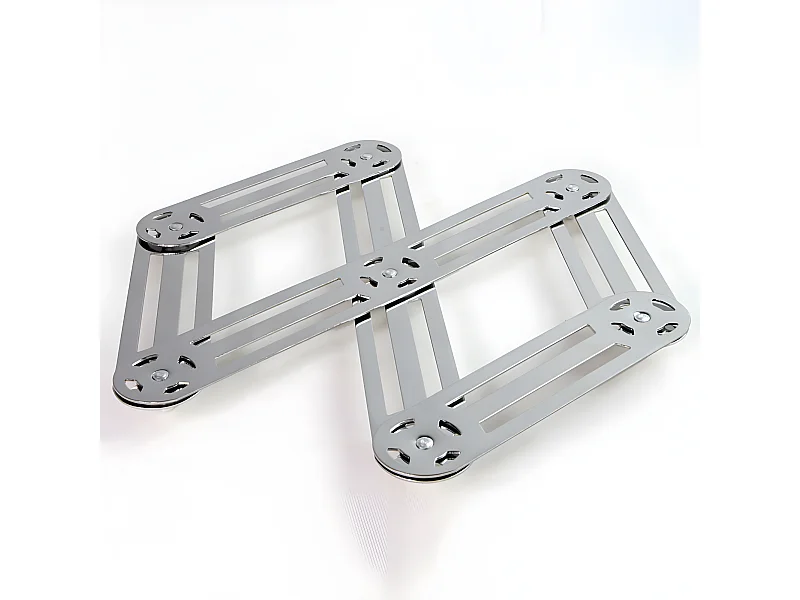 Dessous de table étirable en inox 19x35 cm