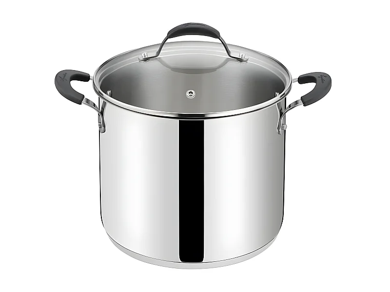 Marmite Tempra avec son couvercle 18 cm en acier inoxydable