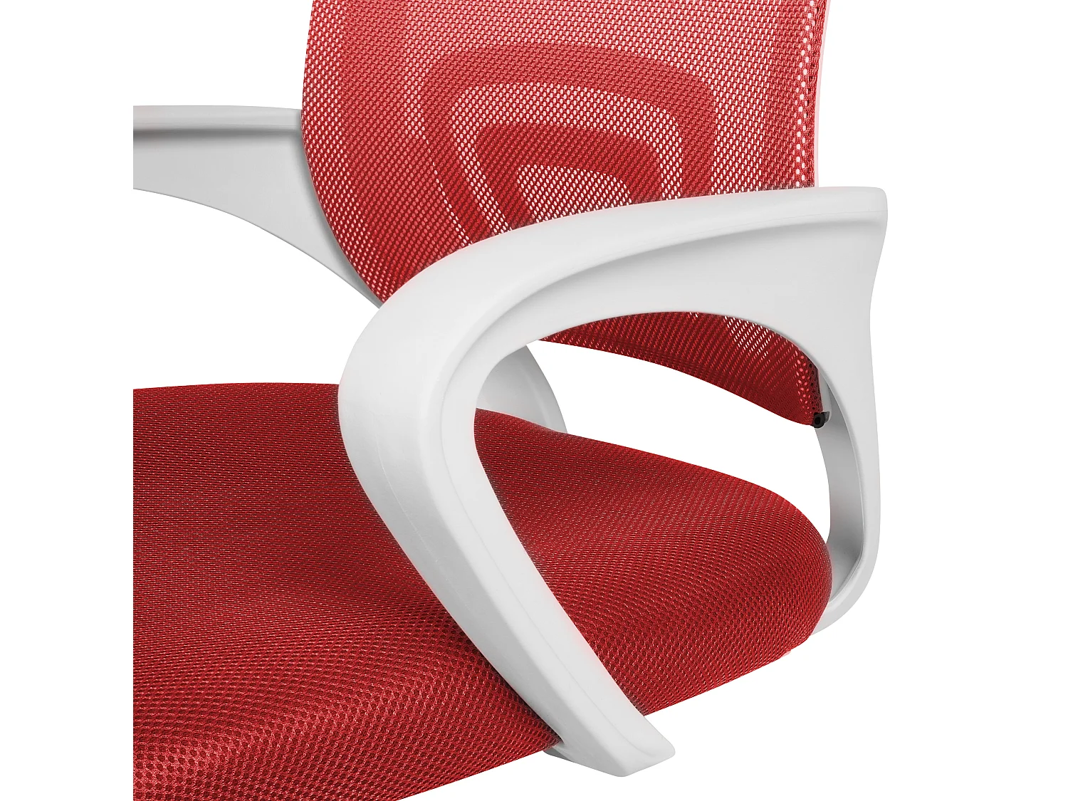 Bürostuhl rot höhenverstellbar drehbar Schreibtischstuhl Solid