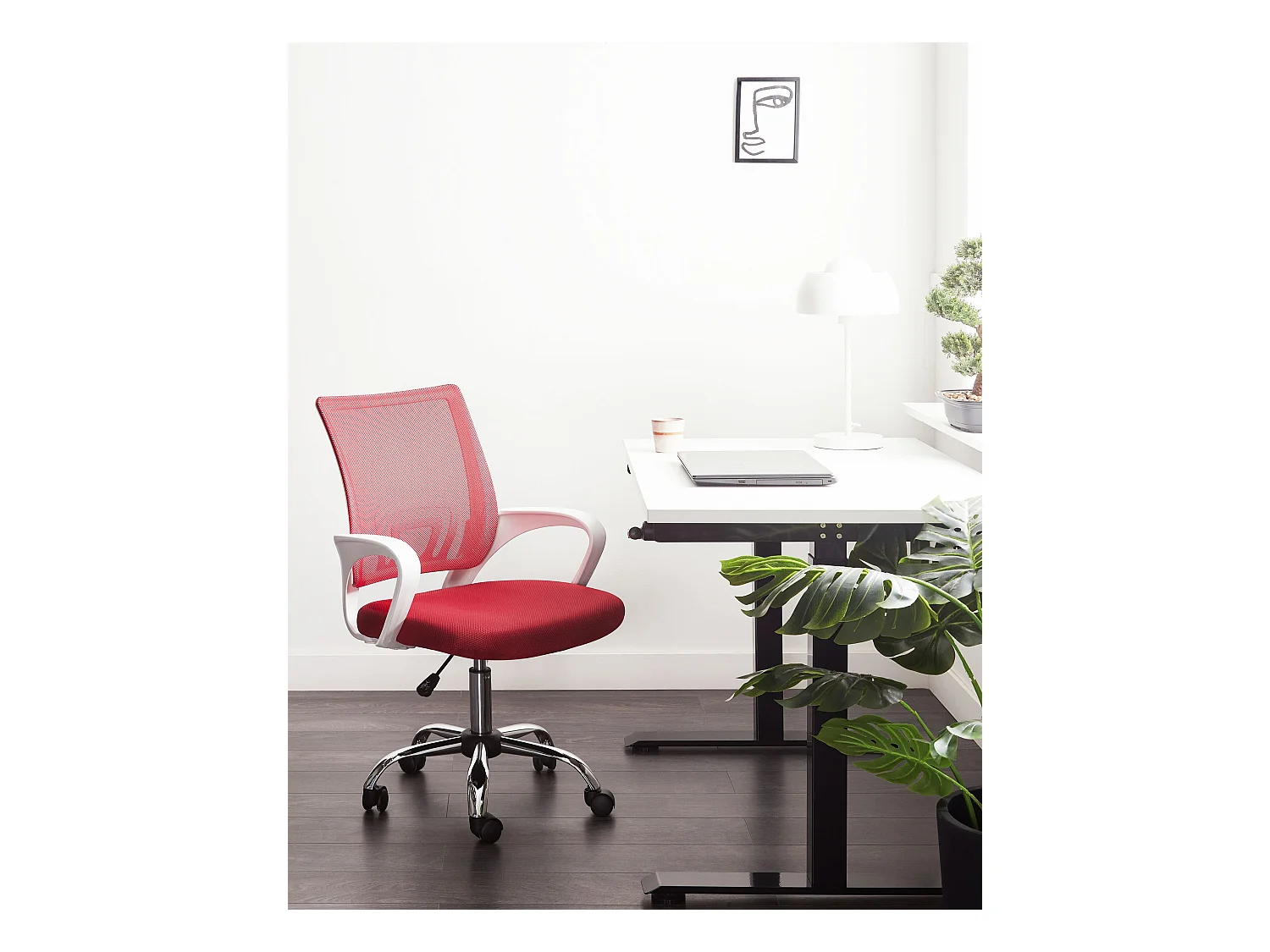 Cadeira de escritório SOLID Vermelho