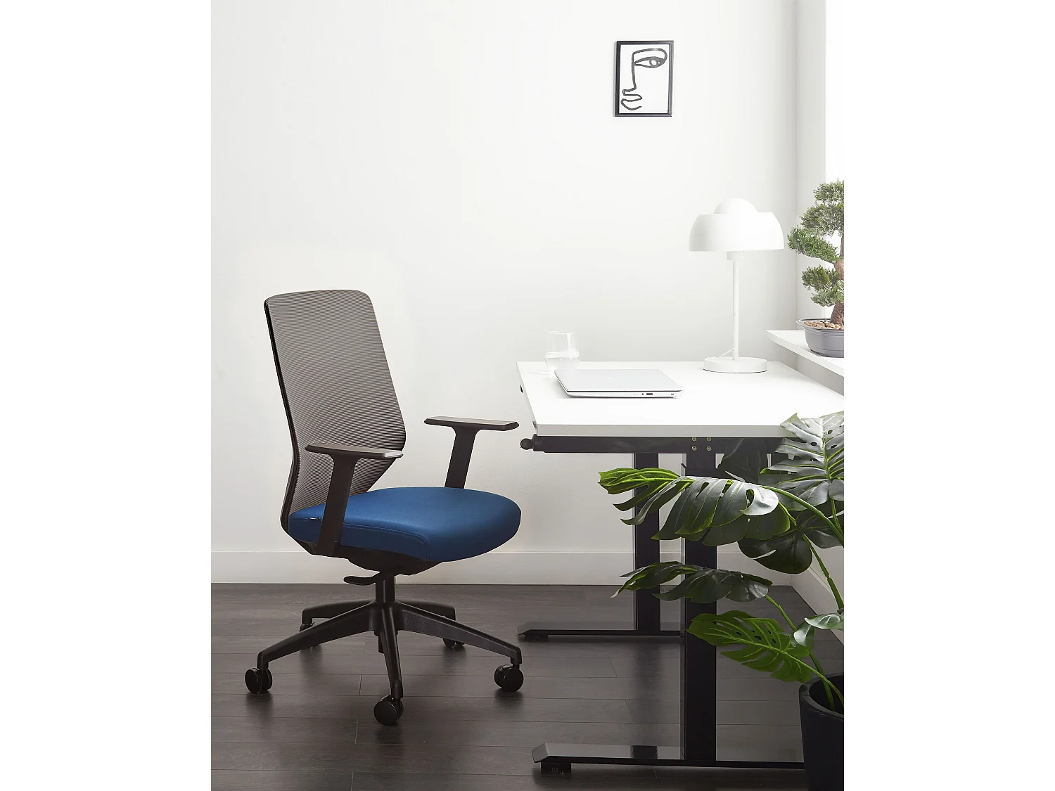 Chaise de bureau VIRTUOSO Bleu