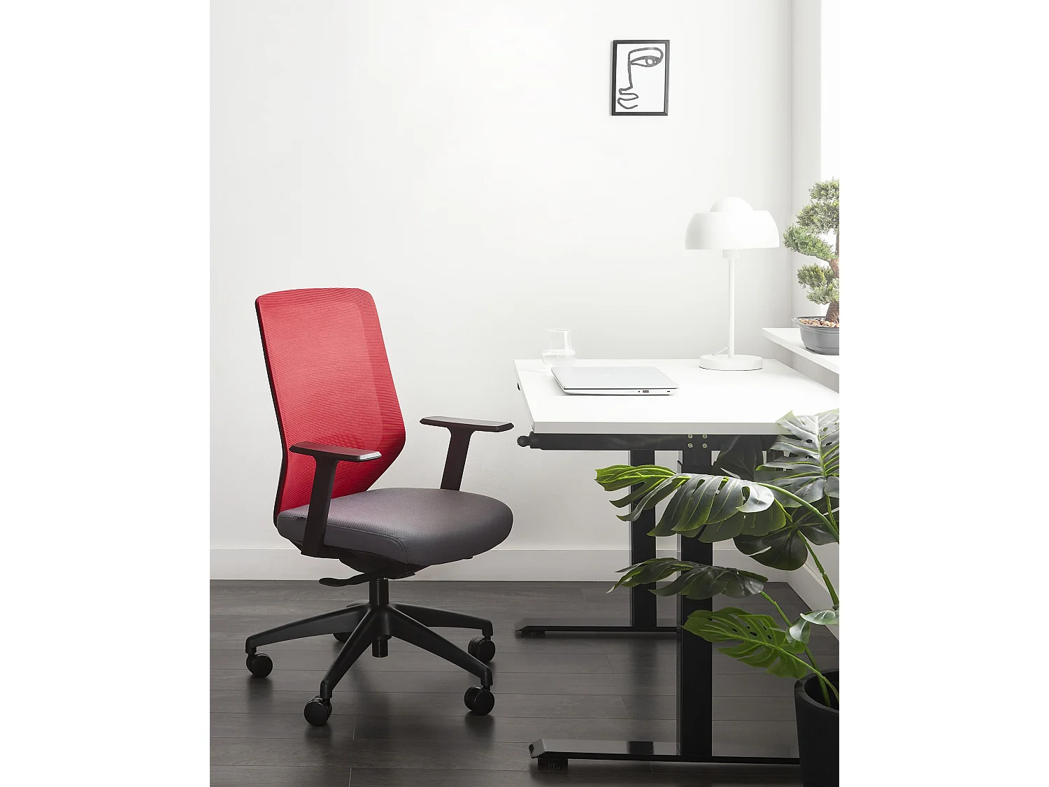 Cadeira de escritório VIRTUOSO Vermelho