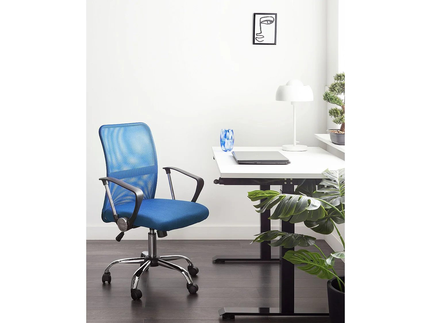 Chaise de bureau BEST Bleu