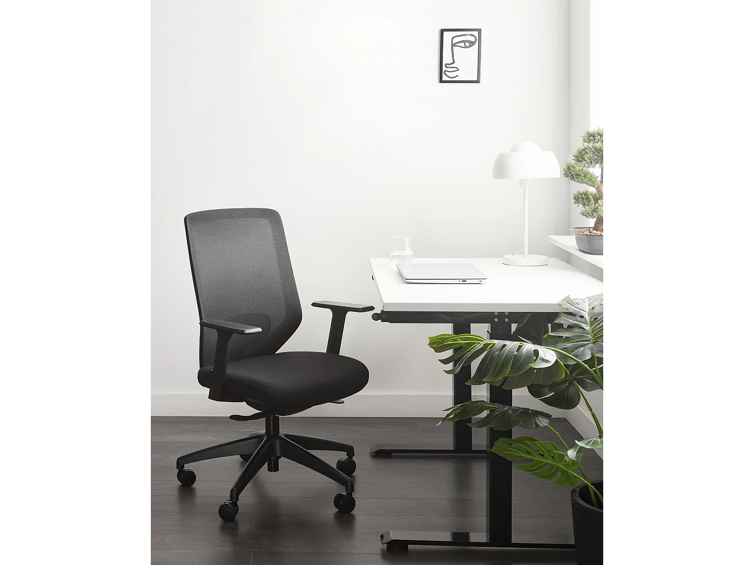 Silla de oficina giratoria VIRTUOSO Negro