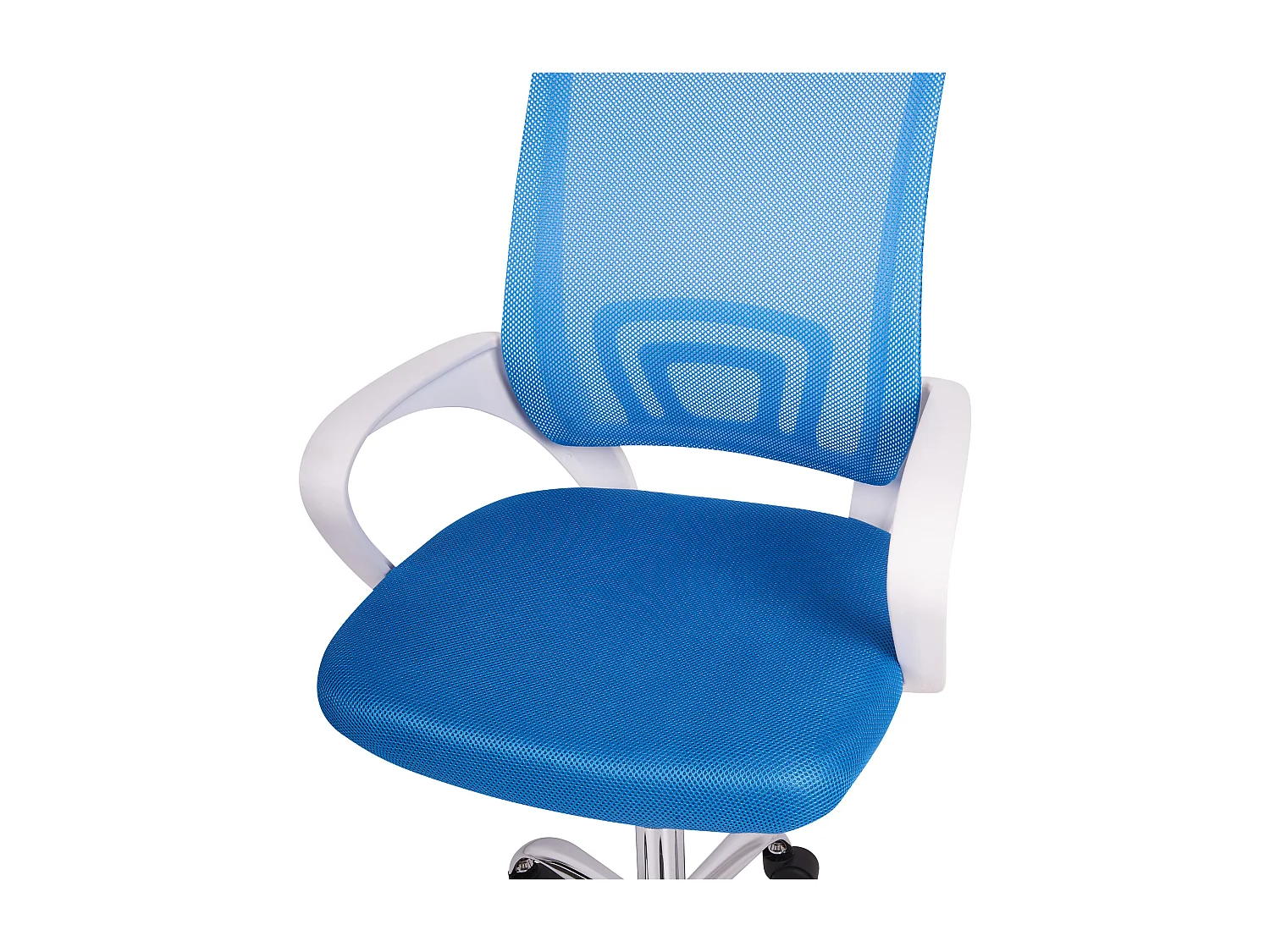 Bürostuhl blau höhenverstellbar drehbar Schreibtischstuhl Solid