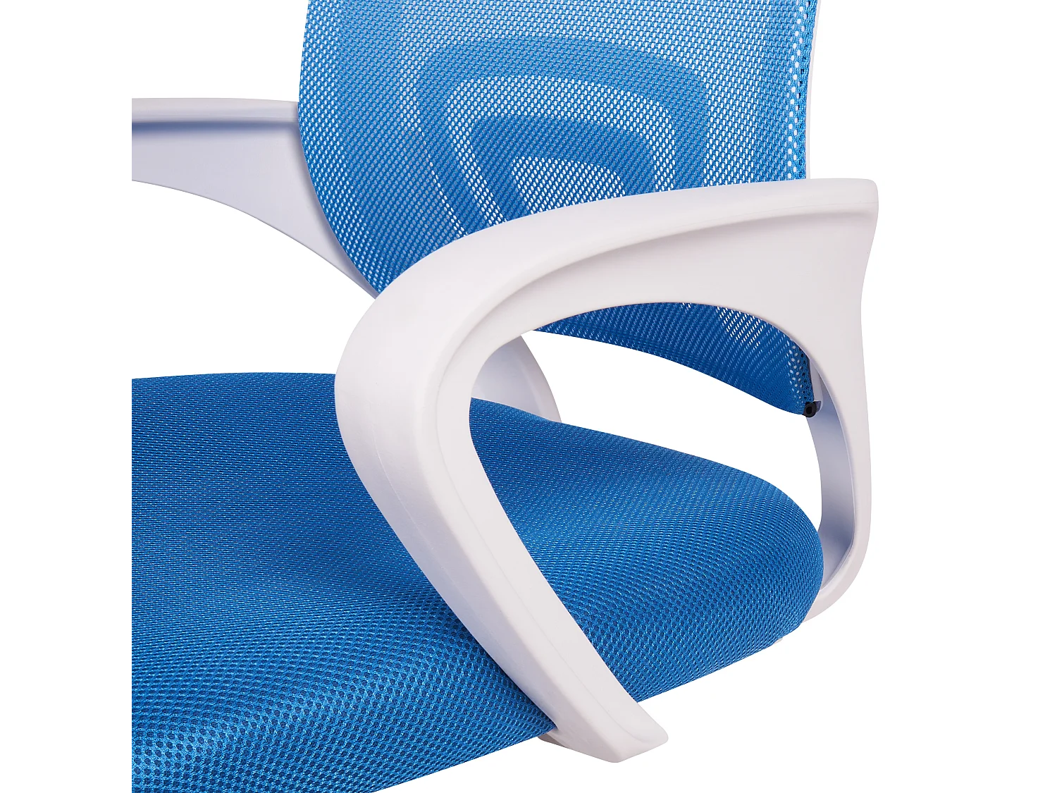 Bürostuhl blau höhenverstellbar drehbar Schreibtischstuhl Solid