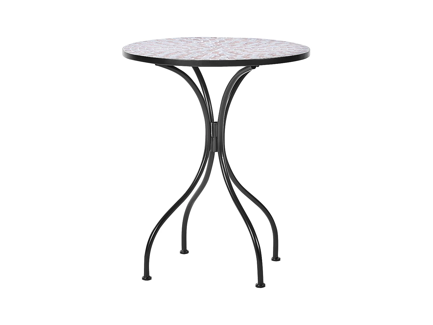 Table bistrot CARPINO 60 cm 60 cm Noir