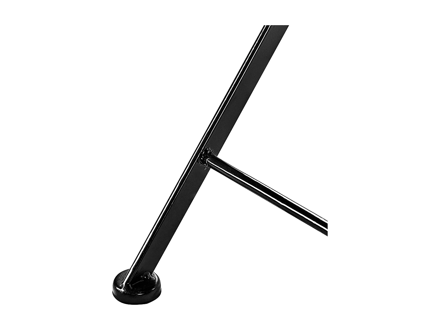 Conjunto de 2 cadeiras de jardim CARPINO Metal Preto