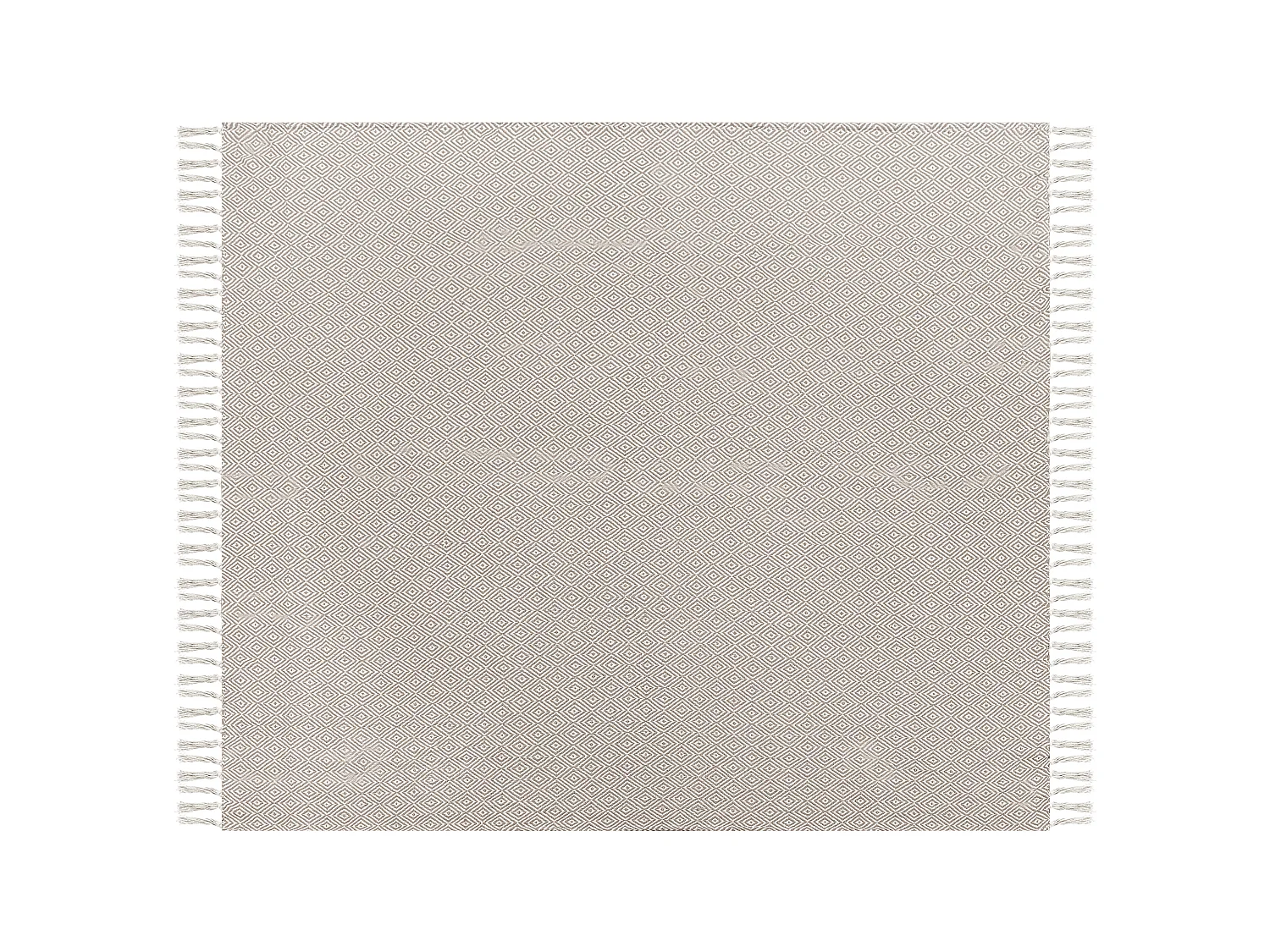Bedspread TOUTLI Cotton 200 x 220 cm Taupe