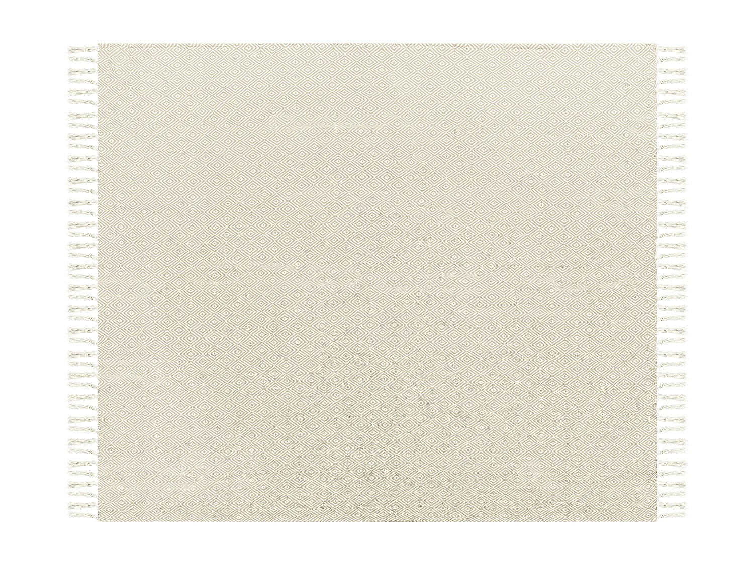 Couvre-lits TOUTLI Coton 200 x 220 cm Beige clair